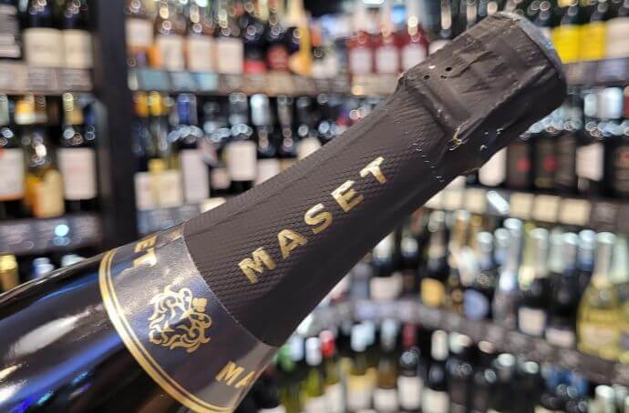 CAVA MASET BRUT NATURE RESERVA HISZPAŃSKIE WINO MUSUJĄCE WYTRAWNE